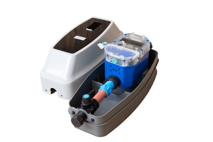 AquaFlow LXC above-ground protective cubicle
