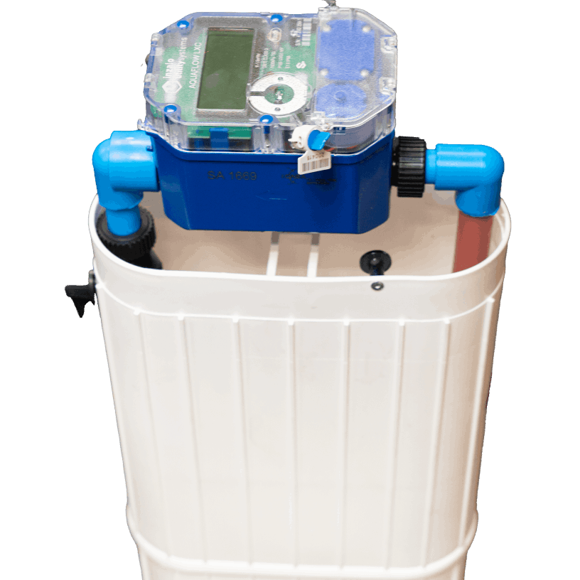 AquaFlow LXC wall-mounted protective cubicle